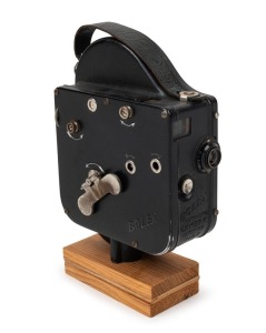 BOLEX-PAILLARD: Auto Cine B 16mm movie camera, c. 1929, with Hermagis Paris 25mm f3.5 lens [#148828].