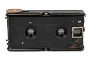 GOERZ: 'Stereo Vest Pocket Tenax' 45 x 107mm plate stereo camera, c. 1912, with twin Celor&nbsp;60mm f4.5 lenses. - 2