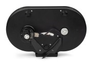 BOLEX-PAILLARD: 400ft Film Magazine with rubber cap and MM Winding Motor attachment.