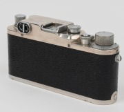 LEITZ: 1942 chrome-body Leica IIIc K rangefinder camera [#388947], with Summitar 50mm f2 lens [#523772]. - 4