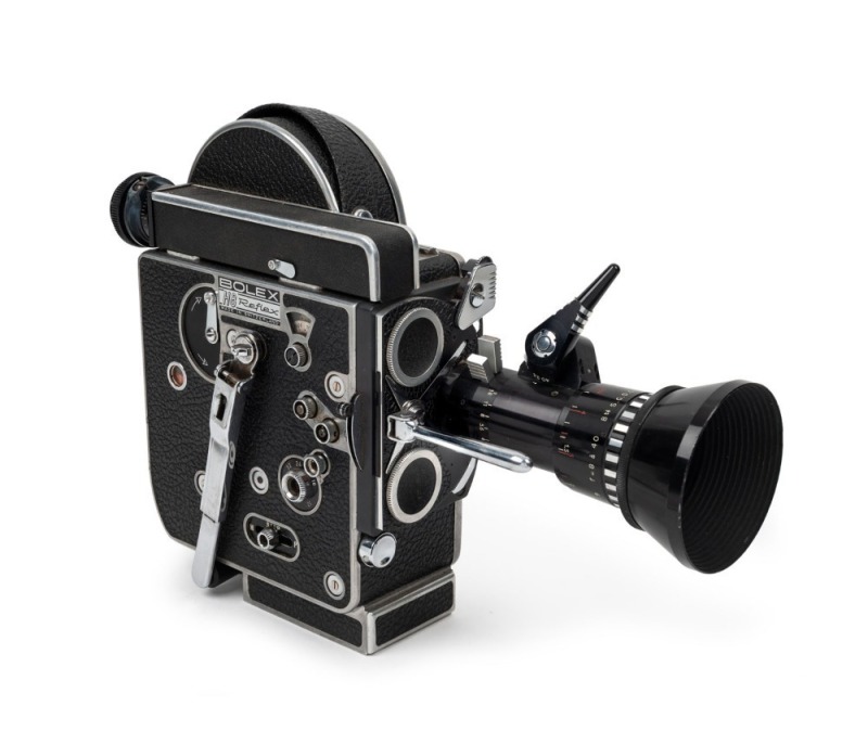 BOLEX-PAILLARD: H8 Rex-4 8mm movie camera [#217629], c. 1965