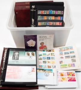 First Day & Commemorative Covers: A collection of mainly 1997 - 2002 Australian FDCs in 4 albums, includes several PNCs, plus a range of oddments in a small album, and loose.