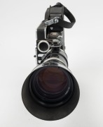 BOLEX-PAILLARD: H16 Rex-4 Reflex 16mm movie camera [#241870], c. 1968, with Kern Vario-Switar 16-100mm f1.9 Poe Bolex H16RX lens [#1122624]. - 3
