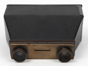 CARPENTIER: 'Photo Jumelle' 6.5 x 9cm plate binocular-styled camera, c. 1890s. - 2