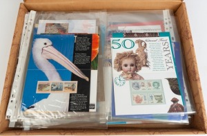 POST OFFICE PACKS: An accumulation, including sheetlet packs, (qty) FV: $350+.
