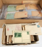WORLD POSTAL STATIONERY: A huge accumulation of Used and Unused items, mainly pre-1950s; noted AUSTRIA, USA, GERMANY, ROUMANIA, ARGENTINA, MEXICO, DENMARK, RUSSIA, POLAND, FRENCH COLONIES, BELGIUM & COLONIES, PORTUGAL, BRAZIL, URUGUAY, TURKEY, ITALY, INDI - 2