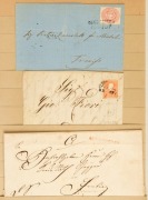 EARLY EUROPE postal history in an album. - 2