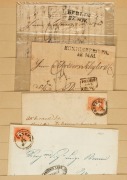 EARLY EUROPE postal history in an album. - 3