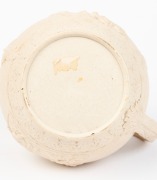 TURNER antique English cream pottery jug with sprigged putti and goat decoration, 18th/19th century, impressed "TURNER", 13.5cm high - 4