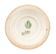 ROYAL WORCESTER antique English porcelain vase with hand-painted rose decoration, signed "R. AUSTIN", circa 1912, green factory mark to base, 18cm high - 5