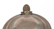 ROYAL DOULTON stoneware antique English tankard with silver plated mount by EMILY PARTINGTON, circa 1879, impressed factory mark and artist's monogram to base, 25cm high - 5