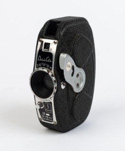 DURST: Duca viewfinder camera, c. 1946, in black with 50mm f11 lens.