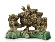 Australian pottery koala figural group, ​​​​​​​17cm high, 22cm wide