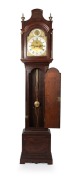 THOMAS JACKSON, LONDON: A George III mahogany pagoda hood long case clock, circa 1770. - 2