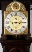 THOMAS JACKSON, LONDON: A George III mahogany pagoda hood long case clock, circa 1770. - 3