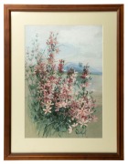 MARIAN ELLIS (ELLIS) ROWAN (1848-1922), (untitled floral study), watercolor and gouache, signed lower right "Ellis Rowan", ​​​​​​​53 x 36cm, 72 x 55cm overall - 2