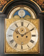 HENRY COOLEY, LONDINI FECIT: A George II blue ground chinoiserie long case clock, circa 1760. - 2