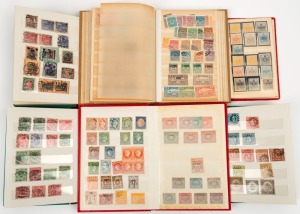 Six small stockbooks housing an accumulation of early Germany & States, early Austria (which look mainly like later reprints), Brazil, Spain, Argentina, Portuguese India, some reprints, etc. (100s).