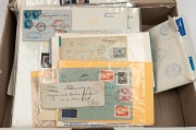 A very diverse range featuring classical period usages on entires, covers and cards from AUSTRIA, HUNGARY, NETHERLANDS, LUXEMBOURG, ROUMANIA, BELGIUM, SPAIN, RUSSIA USED IN POLAND, INDIA, CHILE, SWITZERLAND, SWITERLAND, SWEDEN, etc. (55 items, plus some l - 2