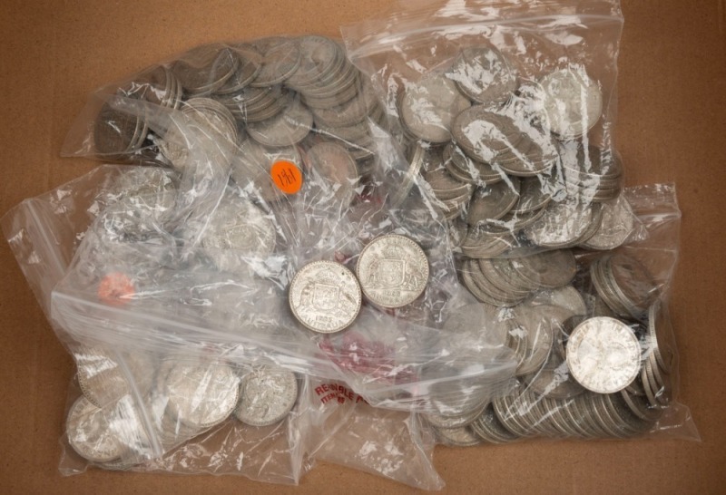 An accumulation, comprising of 1959 (58), 1954 (63), 1956 (34),1957 (53) and 1958 (37). (Total: 245 coins).