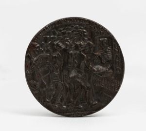 LUSITANIA cast bronze medal (55mm).