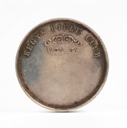 BEDFORDSHIRE & HERTFORDSHIRE&nbsp;REGIMENTAL RIFLE CLUB, silver medal, 18mm, circa 1920, unengraved. - 2