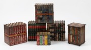 Six vintage biscuit tins in book&nbsp;form including Huntley & Palmer, and Crumpsall, 19th/20th century, ​​​​​​​the largest 16cm high