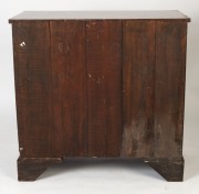 An early casuarina beefwood Colonial Australian secretaire&nbsp;with cross banded and string inlay decoration, interior fitted with compartments and drawers, Sydney origin, early 19th century. - 5