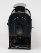Brass and tin helioscopic&nbsp;magic lantern, c. 1890s.&nbsp;Modified for electric use. - 3