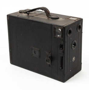 HOUGHTON: 'Klito No. 1' 3¼ x 4¼" plate box-type camera, c. 1905, with Rapid Achromatic lens.