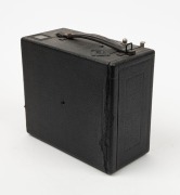 BUTCHER & SON: 'Midg&nbsp;No. 00'&nbsp;3&frac14; x 4&frac14;" plate box-type camera, c. 1902, with Primus Rapid Symmetrical lens.&nbsp; - 3