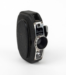 DURST: Duca viewfinder camera, c. 1946, in black with 50mm f11 lens.