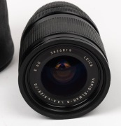 LEITZ: Leica Vario-Elmar-R 28-70mm f3.5-4.5 lens [#3626819], c. 1994, with front and rear caps and maker's case. - 2