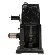 ERNST PLANK: Children's magic lantern, c. 1890s, height 27cm. - 2