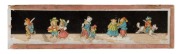 ERNST PLANK: Children's magic lantern, height 23.5cm, in maker's box with nine glass slides, c. 1890s. - 7