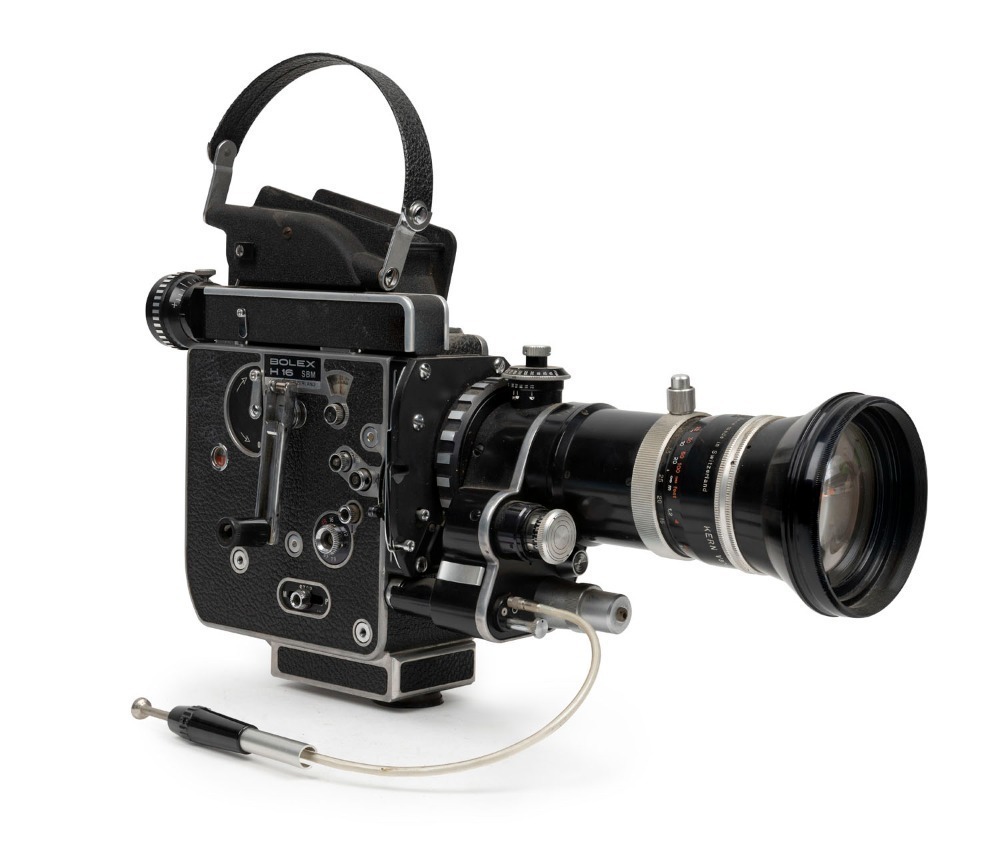 BOLEX-PAILLARD: H16 SBM 16mm movie camera [#304731], c