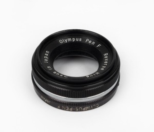 OLYMPUS: Olympus Pen F Reverse Ring, c. 1960s.