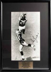 ALEX JESAULENKO, signed photograph "Jesaulenko - You Beauty", window mounted, framed & glazed, overall 55x76cm.
