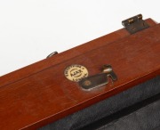 BENETFINK: 'Ajax' 4&frac34; x 6&frac12;" field camera, c. 1900s, with lens with f8/11/16/22/32/44/64 aperture markings and lens cap. - 4