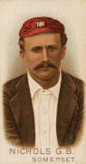 1896 Wills "Cricketers", complete set [50]. Poor/G (7 trimmed).