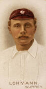 1896 Wills "Cricketers", complete set [50]. Poor/G (7 trimmed). - 2