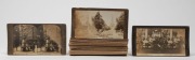 ROSE STEREOGRAPH COMPANY: Thirty-four stereo cards featuring views of the United Kingdom, including streetscapes, landmarks,&nbsp;royal processions, troop reviews, etc. (34 cards)