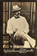 1899-1901 Ogdens cricket cards, comprising &nbsp;"Cricketer Base I" [11];&nbsp;"Cricketers Base M" [7/50]; plus "English Cricketer Series" [5/14]. Poor/VG. - 2