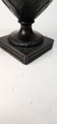 WEDGWOOD & BENTLEY "Dancing Hours" rare early black basalt English pottery vase in the Etruscan style, circa 1775, impressed "Wedgwood & Bentley", 30.5cm high - 6