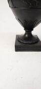 WEDGWOOD & BENTLEY "Dancing Hours" rare early black basalt English pottery vase in the Etruscan style, circa 1775, impressed "Wedgwood & Bentley", 30.5cm high - 9