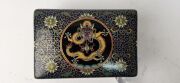 A vintage Chinese cloisonne casket with dragon decoration, Republic period, 20th century, 6cm high, 13cm wide, 9cm deep - 7