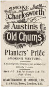 1902 Charlesworth & Austin "Cricketer Series" [1/20], comprising G.L.Jessop. Good condition. Very scarce. - 2