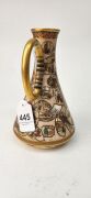 SATSUMA antique Japanese earthenware jug, by Meizan, Meiji period, gold seal mark to base, ​​​​​​​16cm high - 10