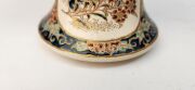 SATSUMA antique Japanese earthenware vase with floral decoration, late Edo, 19th&nbsp;century, Gosu mark to base, 18cm high - 10