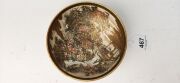 SATSUMA fine quality antique Japanese earthenware bowl decorated with garden scenes and figures, by Fujisan, Meiji period, 5cm high, 13cm diameter - 9